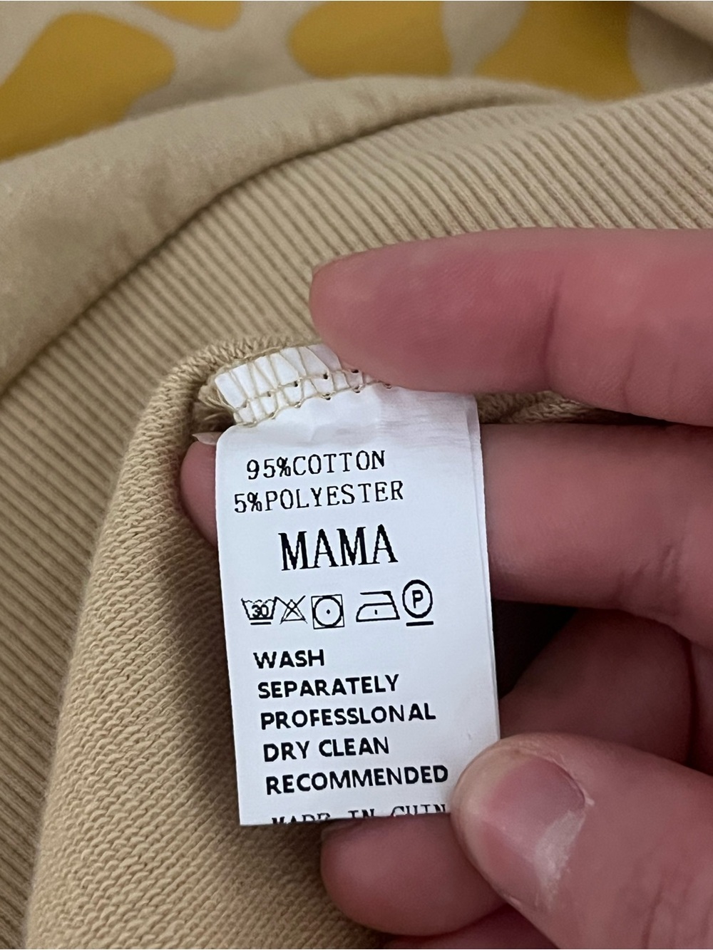 “MAMA” Retro Daisy Crewneck Sweatshirt – Size S - Picture 6 of 7
